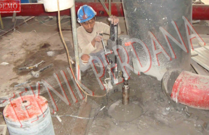 core drill beton subang