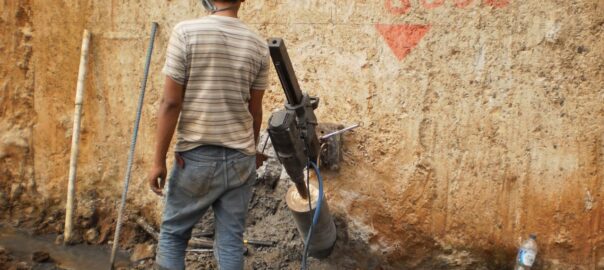 coring beton